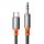 Mcdodo CA-900 USB-C 3.5 mm AUX mini jack kábel, 1.8m (fekete),