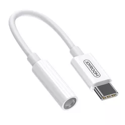   Joyroom 3.5mm mini audio jack - USB Type-C átalakító adapter fehér (SH-C1)