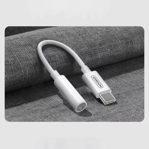 Joyroom 3.5mm mini audio jack - USB Type-C átalakító adapter fehér (SH-C1)