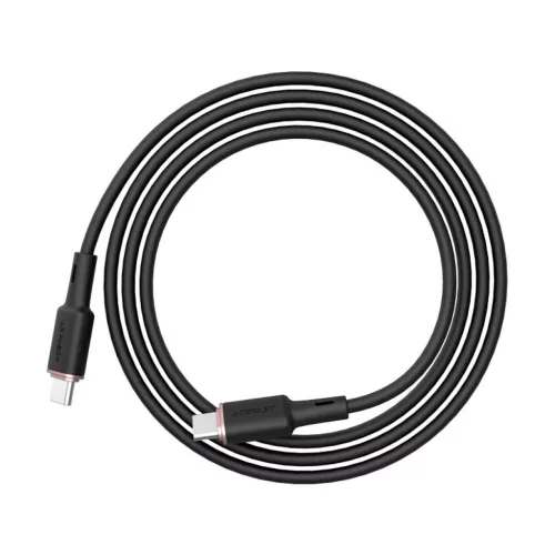Acefast C2-03 USB Type C - USB Type C kábel 1,2m 60W (20V / 3A) fekete