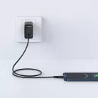 Acefast C3-02 MFI USB - Lightning kábel 1,2 m 2,4 A fekete