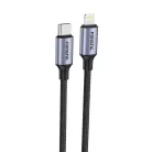 FONENG kábel X95 USB-C - Lightning PD 20W 1.2M Fekete