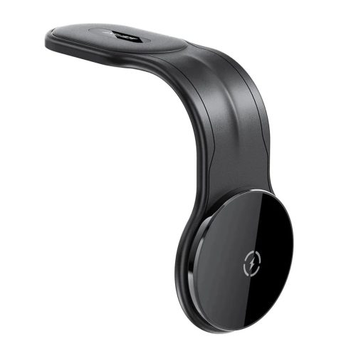 Acefast D21 autós tartó 15W MagSafe induktív töltővel műszerfalra - fekete tok