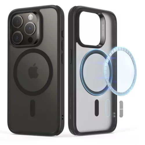 iPhone 15 Pro Fekete Frosted ESR CH HaloLock MagSafe tok