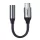 Ugreen 3.5mm jack audio/ USB Type-C fülhallgató adapter 10cm szürke