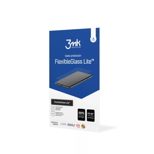 iPhone 15 Pro Max 3MK FlexibleGlass Lite kijelzővédő hybrid üvegfólia