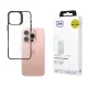 3mk Satin Armor Case+ Lila tok Apple iPhone 16 Pro - Átlátszó