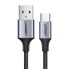 Ugreen USB/USB Type-C kábel QC 3.0 gyorstöltéssel 3A 1m szürke