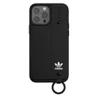 Adidas OR kézpántos tok iPhone 13 Pro Max 6.7" fekete/fekete 47139 tok