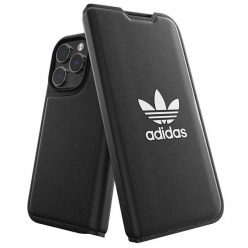   Adidas OR Fliptok BASIC iPhone 14 Pro 6.1" fekete/fekete fehér 50182 tok