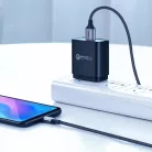 Ugreen USB/USB Type-C kábel QC 3.0 gyorstöltéssel 3A 1m szürke