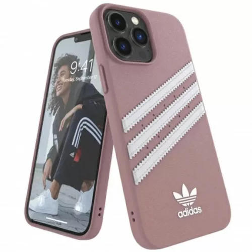 iPhone 13 Pro Max Adidas OR Moulded Case PU tok rózsaszín 47809