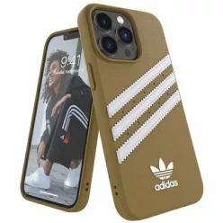 iPhone 13 Pro Max Adidas OR Moulded PU tok bézs-arany