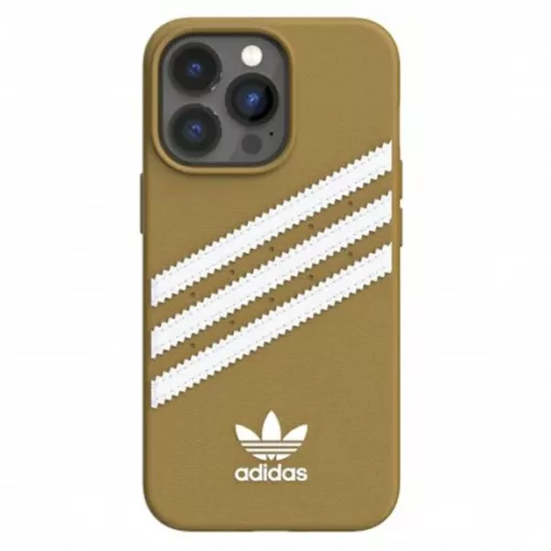 iPhone 13 Pro Max Adidas OR Moulded PU tok bézs-arany