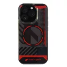 IPHONE 16 PRO fekete Audi IML Sport MagSafe eredeti tok (AUS-IMLMIP16P-RSQ/D2-BK)