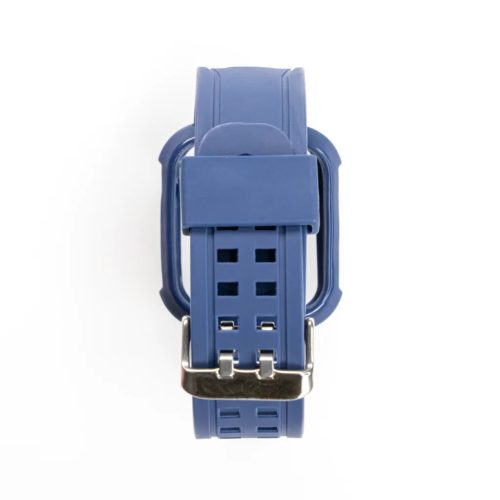 Apple Watch 42/44/45 mm Beline Silicone óraszíj + tok kék