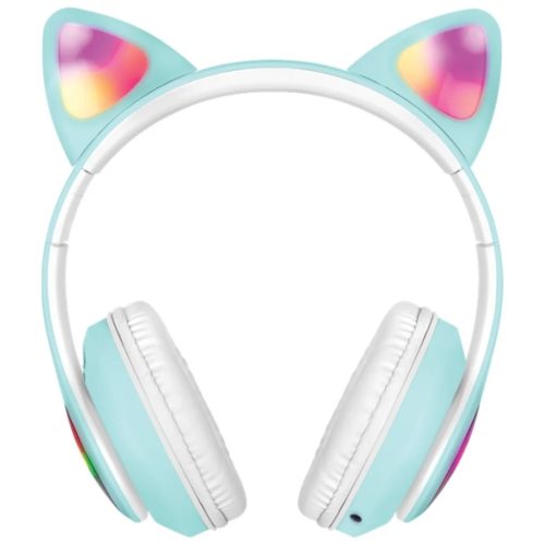 Defender Bluetooth fejhallgató Freemotion B585 Led zöldeskék