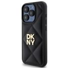 iPhone 15 Pro Max Fekete DKNY Steppelt Logós tok