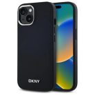 iPhone 14 6.1" Fekete DKNY DKHMP14SPSCMCLK kemény tok Plain Logo MagSafe tok