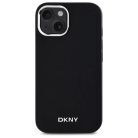 iPhone 14 6.1" Fekete DKNY DKHMP14SPSCMCLK kemény tok Plain Logo MagSafe tok