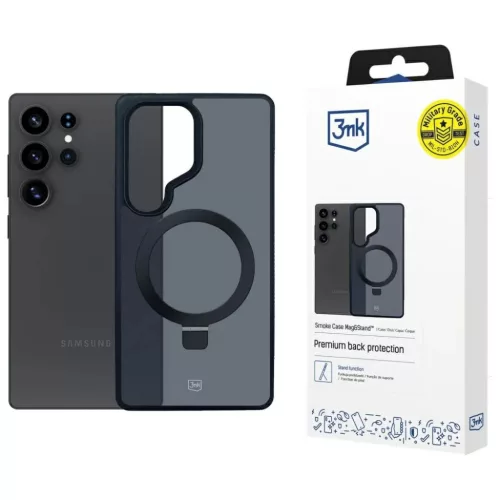 Samsung Galaxy S25 Ultra 3MK Füstszínű tok Mag&Stand tok