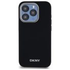 iPhone 15 Pro Max fekete tok DKNY DKHMP15XPSCMCLK Plain Logo MagSafe