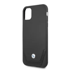   iPhone 11 Fekete BMW Leather Perforate bőrtok (BMHCN61RSWPK)
