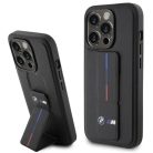 iPhone 15 Pro Max BMW Grip Hot Stamp tok - fekete