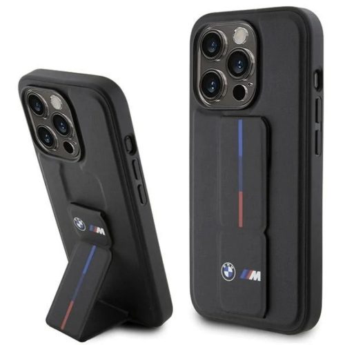 iPhone 15 Pro Max BMW Grip Hot Stamp tok - fekete