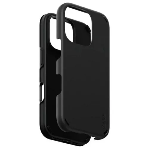 CARE by PanzerGlass Feature Double Defense iPhone 16 Pro tok - Fekete