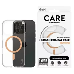   CARE by PanzerGlass Flagship tok iPhone 16 Pro 6.3" Barack MagSafe