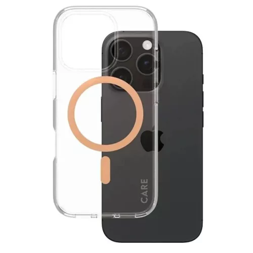 CARE by PanzerGlass Flagship tok iPhone 16 Pro 6.3" Barack MagSafe