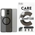 CARE by PanzerGlass Flagship Urban Combat Fekete QI tok Samsung Galaxy S25 Edge - Félig átlátszó tok