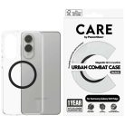 CARE by PanzerGlass Flagship Urban Combat Black QI tok Samsung Galaxy S25 Edge-hez - Átlátszó