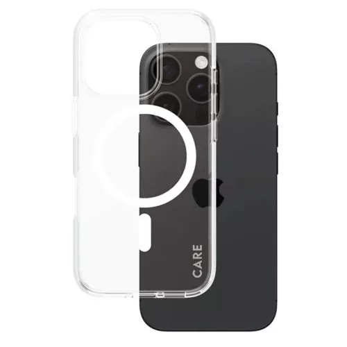 iPhone 16 Pro 6.3" fekete/fekete CARE by PanzerGlass Flagship tok MagSafe 1346 tok