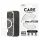CARE by PanzerGlass Csúcskategóriás Csillagos Fény Tok iPhone 16 Pro 6.3" fehér/fehér MagSafe 1342 tok