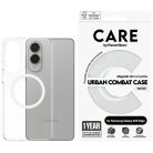 CARE by PanzerGlass Flagship Urban Combat Fehér QI tok Samsung Galaxy S25 Edge-hez - Átlátszó tok