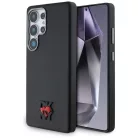 Samsung Galaxy S25 Ultra Fekete DKNY Bőr Heart of NY tok