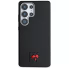 Samsung Galaxy S25 Ultra Fekete DKNY Bőr Heart of NY tok