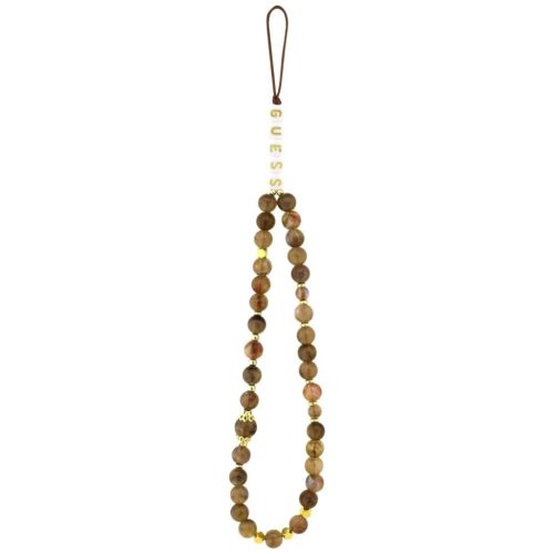 iPhone 17 Pro Max Guess 4G Pánt 4G Klasszikus Logó Barna tok