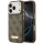 iPhone 17 Pro Guess 4G Logo Plate MagSafe barna tok