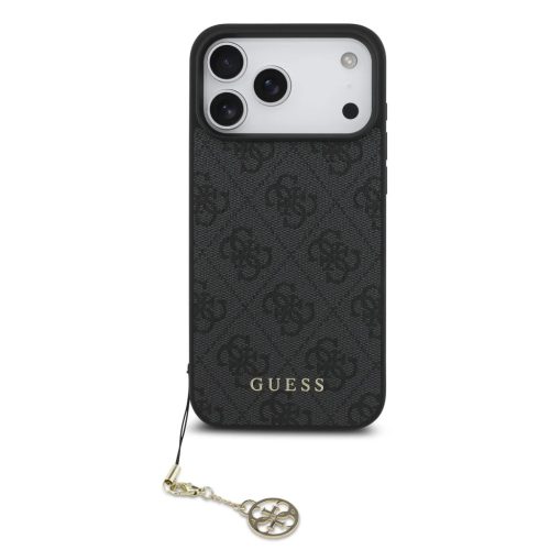 iPhone 17 Pro Max Szürke Guess 4G Charm tok Tone on Tone