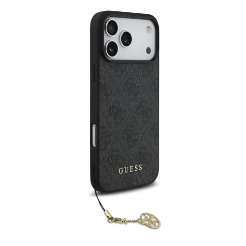 iPhone 17 Pro Max Szürke Guess 4G Charm tok Tone on Tone