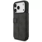 iPhone 17 Pro Guess Book 4G Metal Logo fekete tok