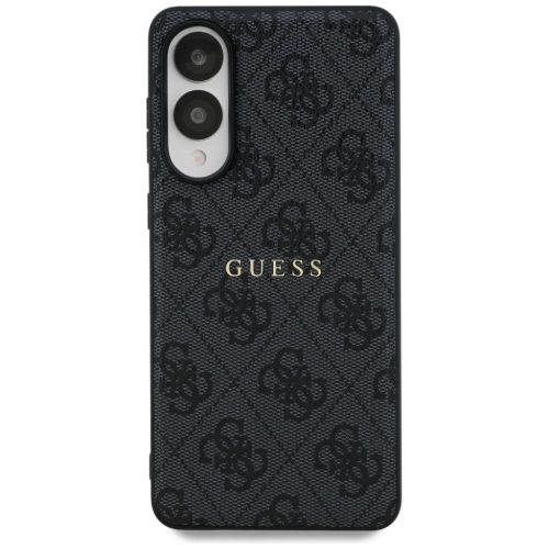 Guess 4G Gyűrűs Classic Logo MagSafe Samsung Galaxy S25 Edge fekete tok