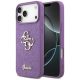 iPhone 17 Pro Max Guess Fix Glitter Nagy 4G lila tok