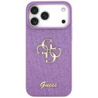 iPhone 17 Pro Max Guess Fix Glitter Nagy 4G lila tok