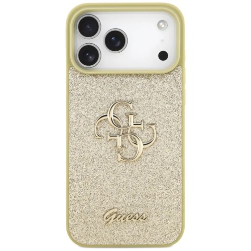 iPhone 17 Pro Max Guess Fix Glitter Nagy 4G arany tok