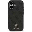 iPhone 17 fekete Guess 4G Small Classic Logo MagSafe tok