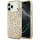 iPhone 17 Pro Max Guess Leopárd Csillámos MagSafe tok Barna